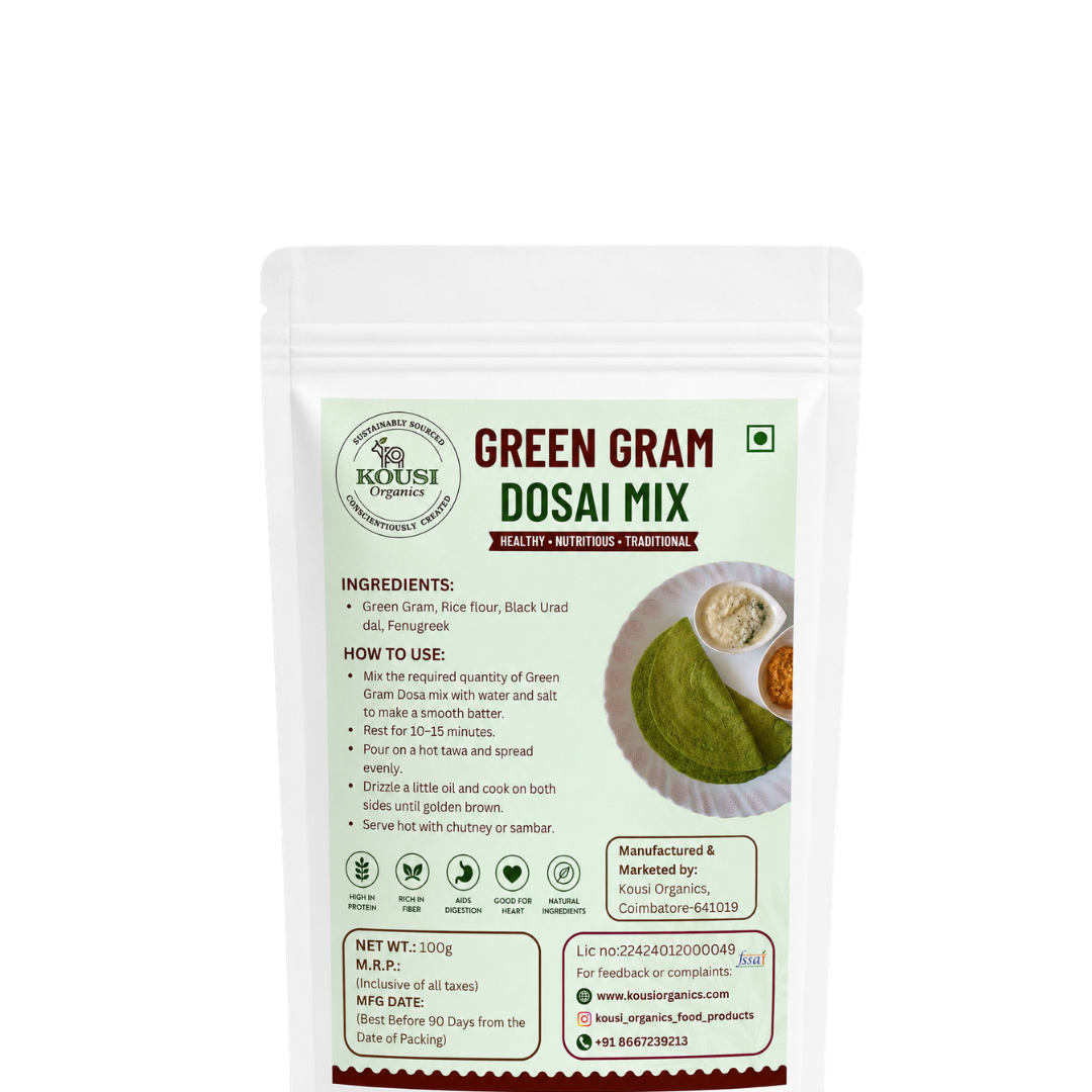 Green Gram Dosa Mix (200g) - Image 2