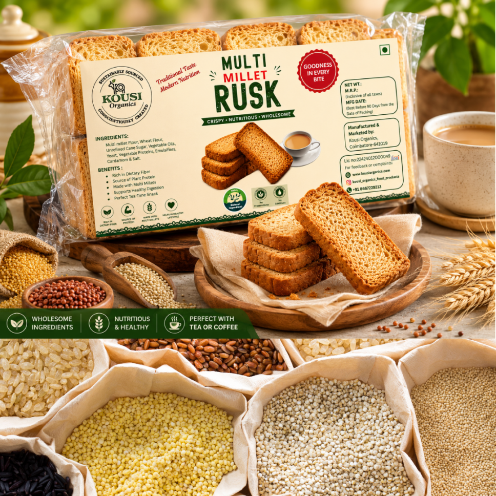 Multi Millet Rusk (110g)