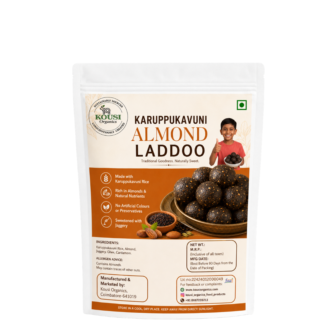 Karuppu Kavuni Almond Laddoo (150g) - Image 2