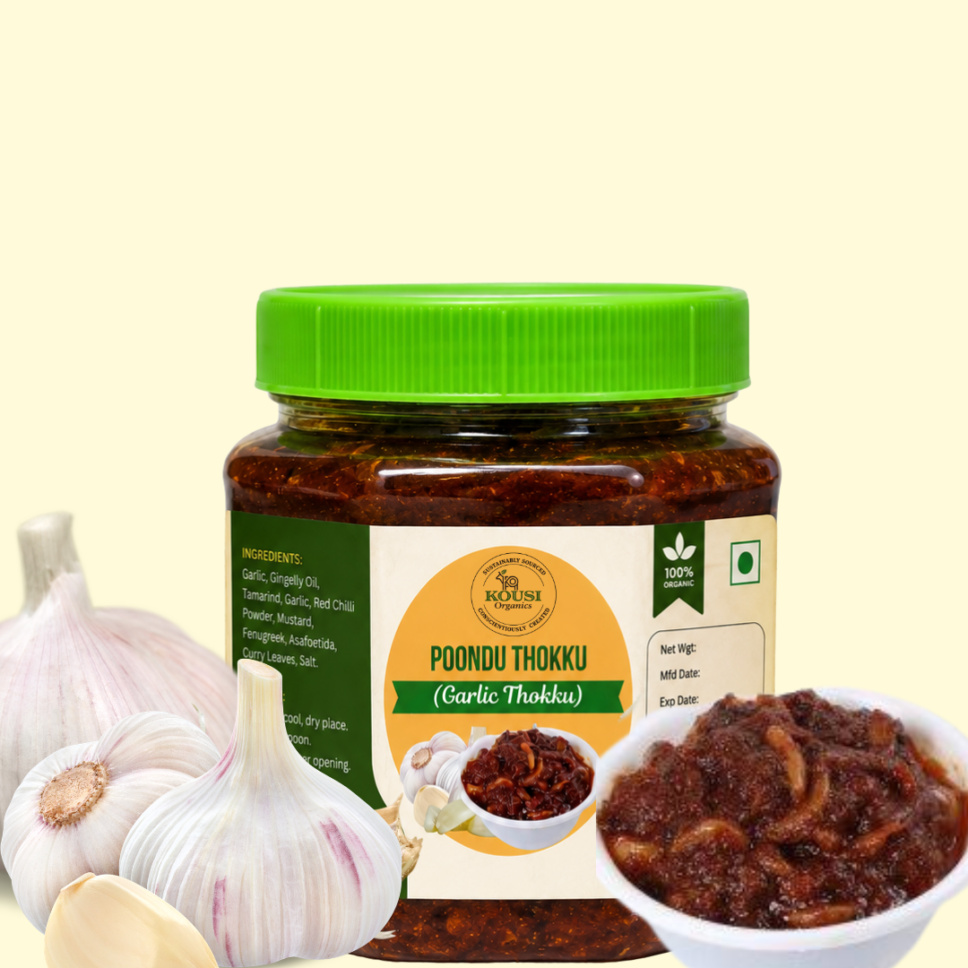 Poondu Thokku (Garlic Thokku)